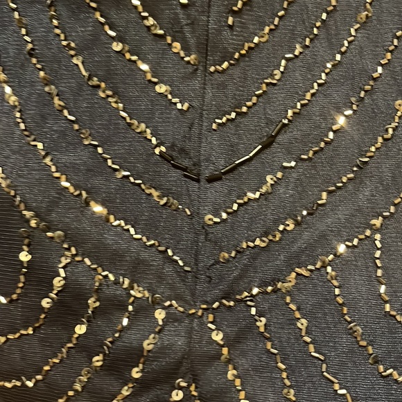 Adrianna Papell blue sequin mini dress - worn once! - Picture 2 of 2